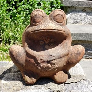 Frog planter
